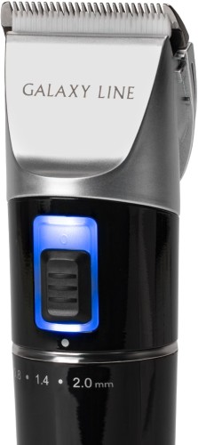 Машинка для стрижки Galaxy Line GL 4159 черный 12Вт (насадок в компл:4шт)