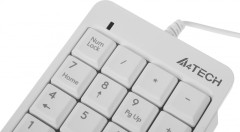 Числовой блок A4Tech FK13P белый USB slim для ноутбука (FK13P WHITE) кабель 1.5м