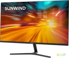Монитор SunWind 27" SM-27FI401 черный IPS LED 1ms 16:9 HDMI матовая 250cd 178гр/178гр 1920x1080 180Hz G-Sync FreeSync DP FHD 4.2кг