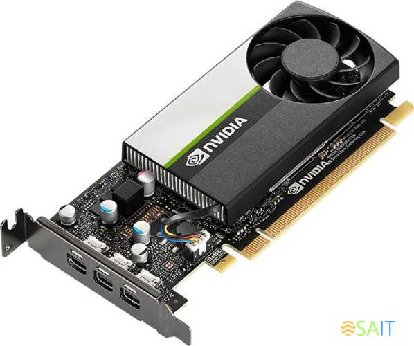 Видеокарта PNY PCI-E T400-4GB NVIDIA T400 4Gb 64bit GDDR6 1070 mDPx3 Bulk low profile