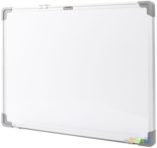 Доска магнитно-маркерная Deli E39032A лак белый 60x45см алюминиевая рама