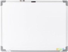 Доска магнитно-маркерная Deli E39032A лак белый 60x45см алюминиевая рама