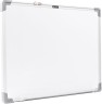Доска магнитно-маркерная Deli E39032A лак белый 60x45см алюминиевая рама
