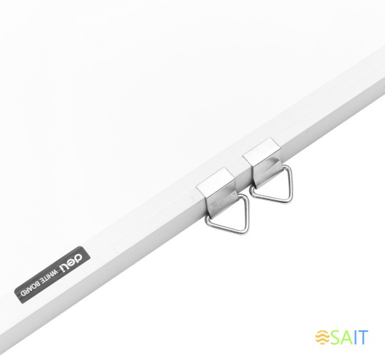 Доска магнитно-маркерная Deli E39032A лак белый 60x45см алюминиевая рама