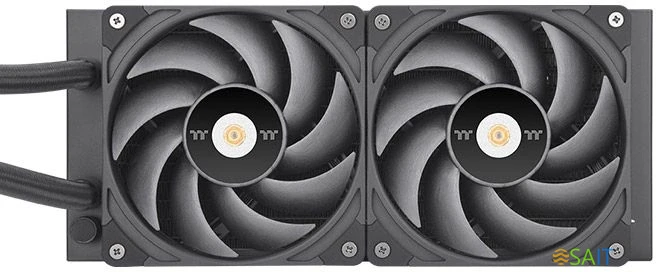 Система водяного охлаждения Thermaltake Toughliquid 240 Ex Pro ARGB Soc-AM5/AM4/1200/1700/1851 черный 4-pin 22.6dB Al+Cu Ret (CL-W418-PL00BL-A)