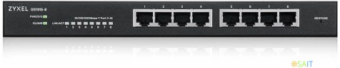 Коммутатор Zyxel GS1915-8-EU0101F (L2) 8x1Гбит/с управляемый