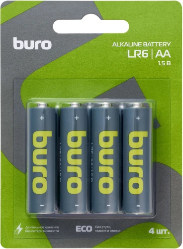 Батарея Buro Alkaline LR6 AA 2900mAh (20шт) коробка