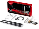 Сетевой адаптер Wi-Fi + Bluetooth Cudy WE3000 AX3000 PCI Express (ант.внеш.съем) 2ант.