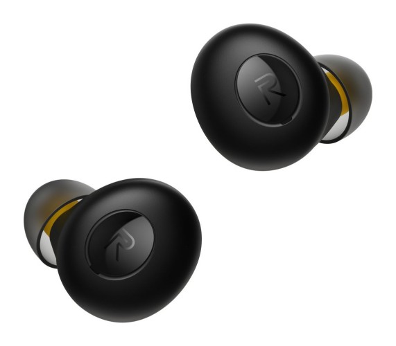 Гарнитура внутриканальные Realme Buds Q RMA215 черный беспроводные bluetooth в ушной раковине (4812229)