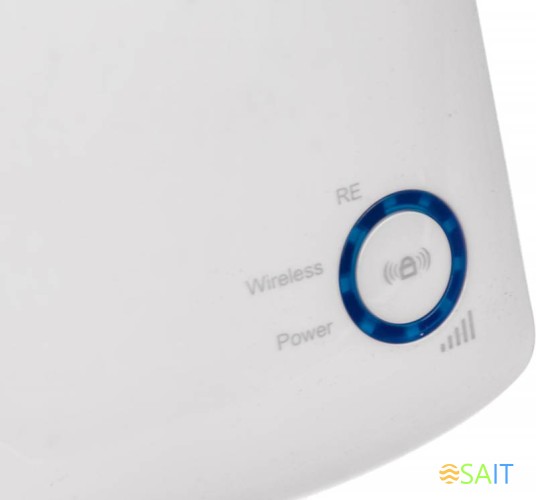 Повторитель беспроводного сигнала TP-Link TL-WA854RE N300 Wi-Fi белый