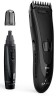 Машинка для стрижки Ga.Ma T742+T312 черный (насадок в компл:1шт)