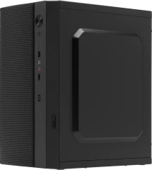 Корпус Accord ENTRY ACC-242B черный без БП mATX 1x80mm 2xUSB2.0 audio