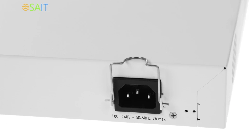 Коммутатор MikroTik CRS328-24P-4S+RM (L3) 24x1Гбит/с 4SFP+ 24PoE+ 450W управляемый