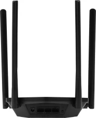 Роутер беспроводной Mercusys MR60X AX1500 10/100/1000BASE-TX черный
