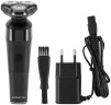 Бритва роторная Polaris PMR 0308RC реж.эл.:3 питан.:элек.сеть/аккум. черный