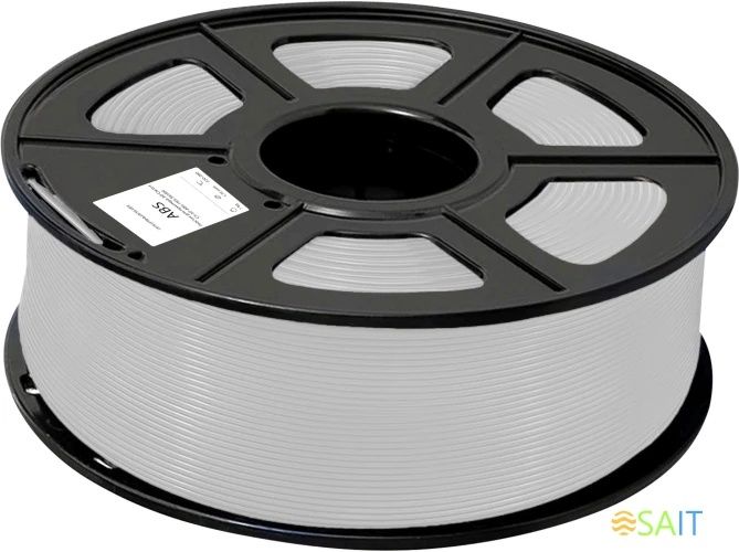 Пластик для принтера 3D Cactus CS-3D-ABS-1KG-SILVER ABS d1.75мм 1кг L386м 1цв.