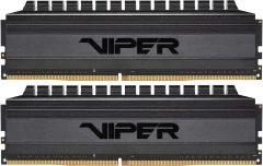 Память DDR4 2x16Gb 3200MHz Patriot PVB432G320C6K Viper 4 Blackout RTL Gaming PC4-25600 CL16 DIMM 288-pin 1.35В dual rank с радиатором Ret