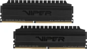 Память DDR4 2x16Gb 3200MHz Patriot PVB432G320C6K Viper 4 Blackout RTL Gaming PC4-25600 CL16 DIMM 288-pin 1.35В dual rank с радиатором Ret