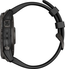 Смарт-часы Garmin Fenix 7X 1.4" корп.серый рем.черный (010-02541-11)