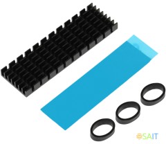 Радиатор для SSD Digma DGRDRM2A металл Ret