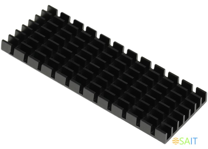 Радиатор для SSD Digma DGRDRM2A черный металл Ret