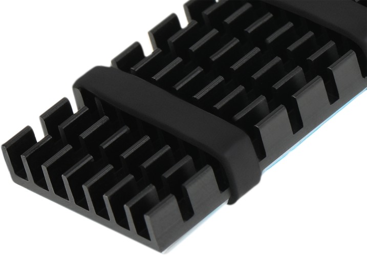 Радиатор для SSD Digma DGRDRM2A черный металл Ret