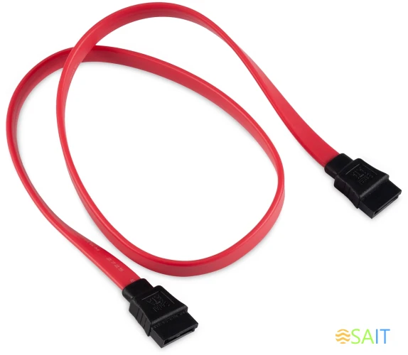 Кабель Buro ver3.0 SATA SATA 0.5м (BU-SATA-SATA0.5M) красный