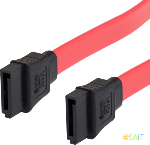 Кабель Buro ver3.0 SATA SATA 0.5м (BU-SATA-SATA0.5M) красный