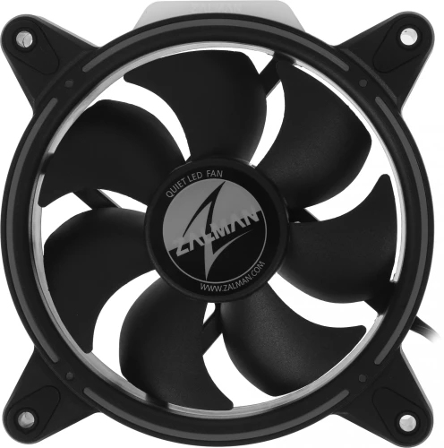 Вентилятор для корпуса Zalman ZM-RFD120A Addressable ARGB 120х120 черный 3-pin 26дБ (ZM-RFD120A) Ret
