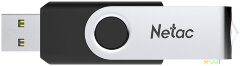 Флеш Диск Netac 32GB U505 NT03U505N-032G-30BK USB3.0 черный/серебристый