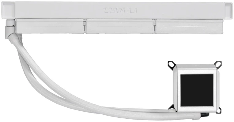 Система водяного охлаждения Lian-Li Galahad II LCD 360 ARGB Soc-AM5/AM4/1200/1700/1851 белый30dB Al+Cu LCD Ret (G89.GA2ALCD36W.00)