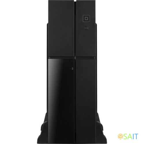 Корпус Aerocool Playa Slim черный без БП mATX 1x80mm 2xUSB3.0 audio bott PSU