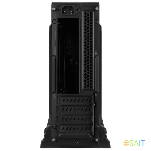 Корпус Aerocool Playa Slim черный без БП mATX 1x80mm 2xUSB3.0 audio bott PSU