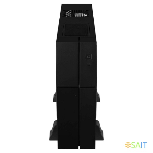 Корпус Aerocool Playa Slim черный без БП mATX 1x80mm 2xUSB3.0 audio bott PSU