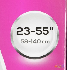 Кронштейн для телевизора Ultramounts UM868 черный 23"-55" макс.35кг настенный поворот и наклон