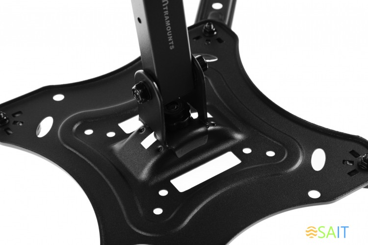 Кронштейн для телевизора Ultramounts UM868 черный 23"-55" макс.35кг настенный поворот и наклон