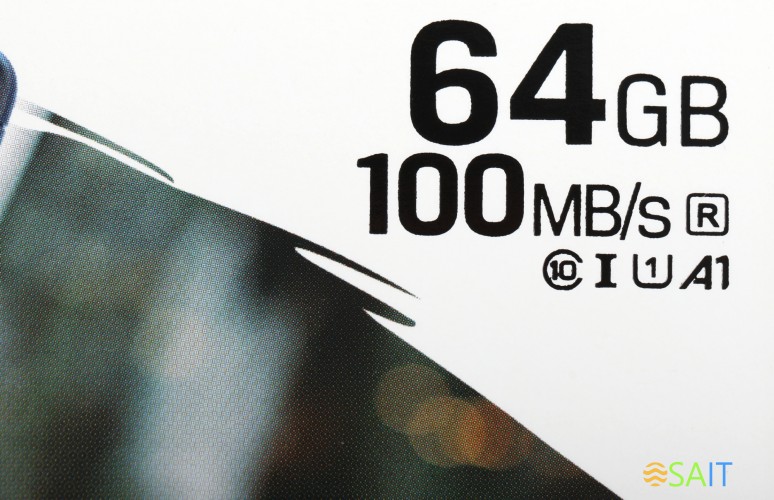 Флеш карта microSDXC 64GB Kingston SDCS2/64GB Canvas Select Plus + adapter