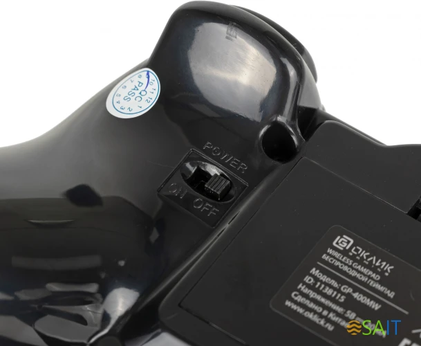 Геймпад Оклик GP-400MW черный USB Беспроводной виброотдача (1138115)