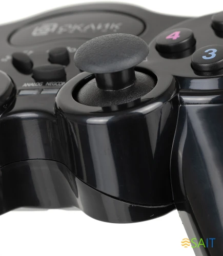 Геймпад Оклик GP-400MW черный USB Беспроводной виброотдача (1138115)