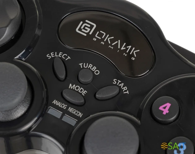 Геймпад Оклик GP-400MW черный USB Беспроводной виброотдача (1138115)