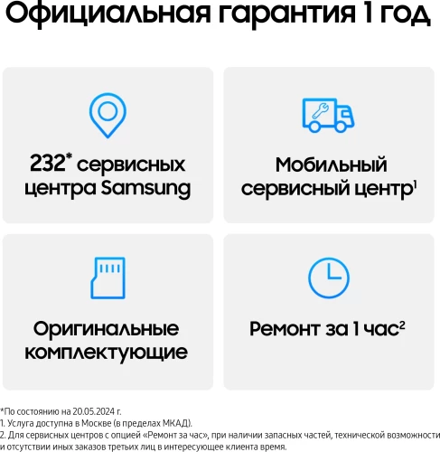 Смартфон Samsung SM-F956B Galaxy Z Fold 6 256Gb 12Gb серый раскладной 3G 4G 2Sim 7.6" 1856x2160 Android 14 50Mpix 802.11 a/b/g/n/ac/ax NFC GPS GSM900/1800 GSM1900 Protect