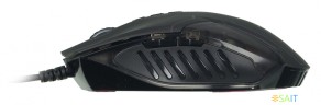 Мышь A4Tech Bloody Q51 черный/рисунок оптическая 6200dpi USB 8but