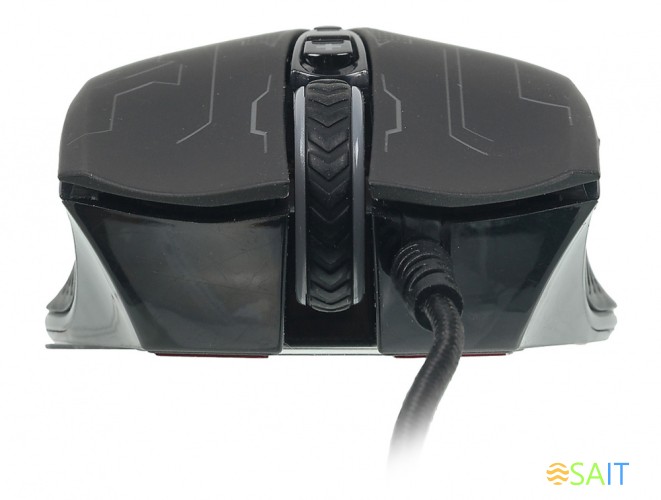 Мышь A4Tech Bloody Q51 черный/рисунок оптическая 6200dpi USB 8but