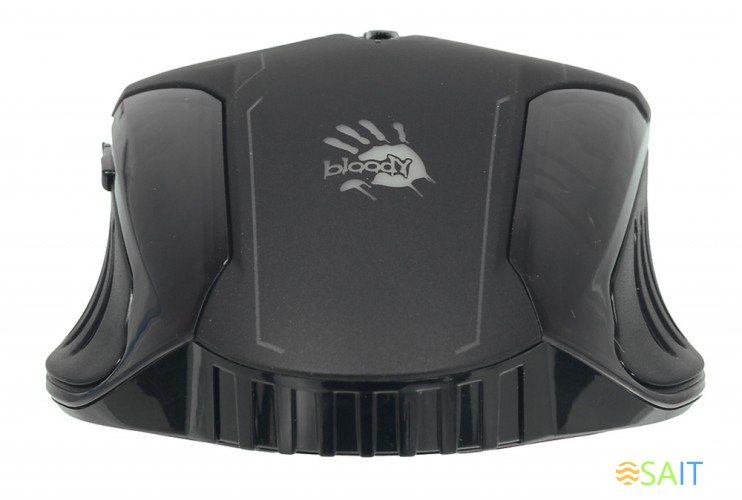 Мышь A4Tech Bloody Q51 черный/рисунок оптическая 6200dpi USB 8but