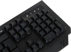 Клавиатура A4Tech B120N черный USB Multimedia for gamer LED (подставка для запястий) кабель 1.8м