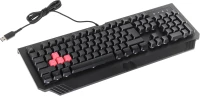 Клавиатура A4Tech Bloody B120N черный USB Multimedia for gamer LED (подставка для запястий) (B120N)