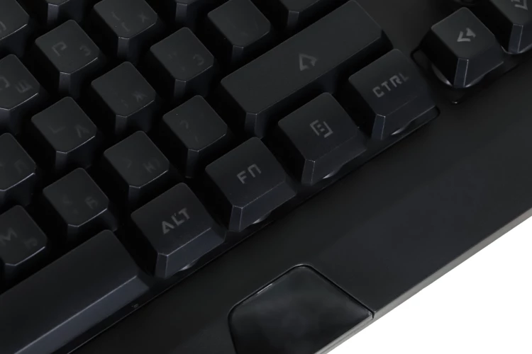 Клавиатура A4Tech Bloody B120N черный USB Multimedia for gamer LED (подставка для запястий) (B120N)