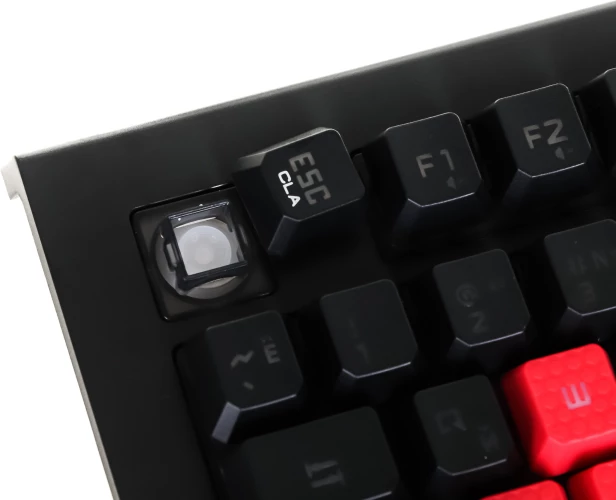 Клавиатура A4Tech Bloody B120N черный USB Multimedia for gamer LED (подставка для запястий) (B120N)