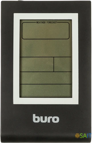 Погодная станция Buro H117AB серебристый/черный