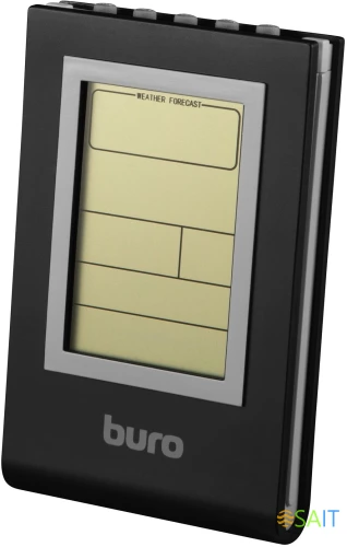 Погодная станция Buro H117AB серебристый/черный